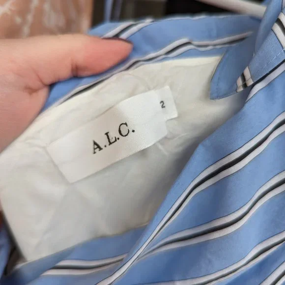 A.L.C. Striped Cabrera Dress - Picture 10 of 10